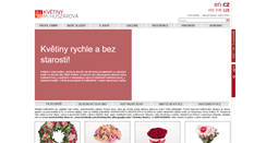 Desktop Screenshot of kvetiny-brno.cz